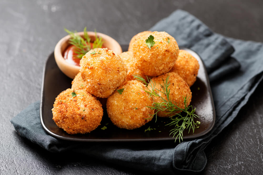 Baked Salami Croquettes