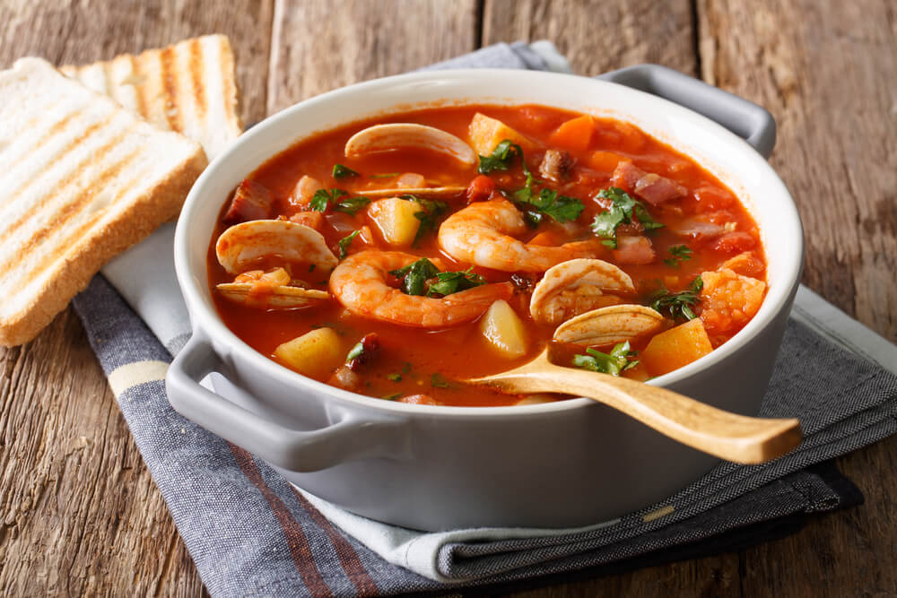 Spicy Seafood Stew with Calabrese